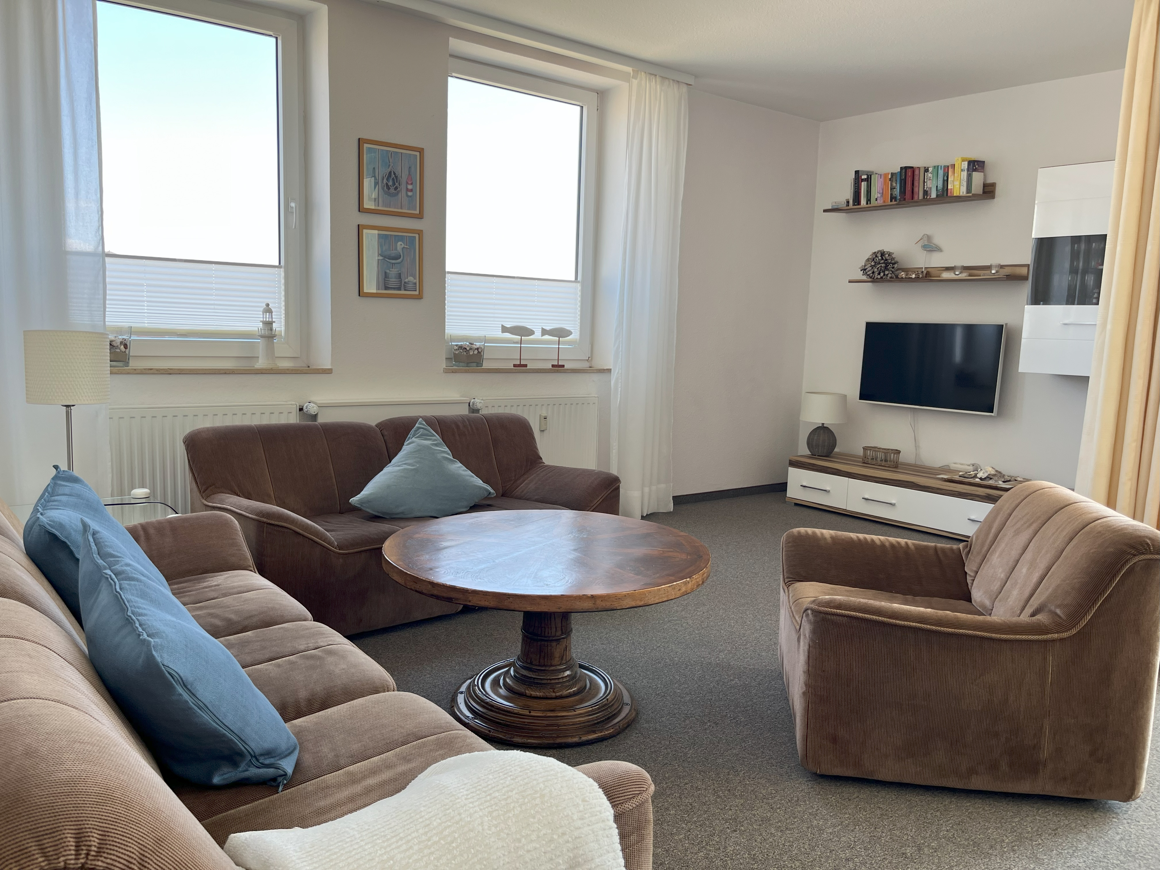 Wohnzimmer im Strandglück